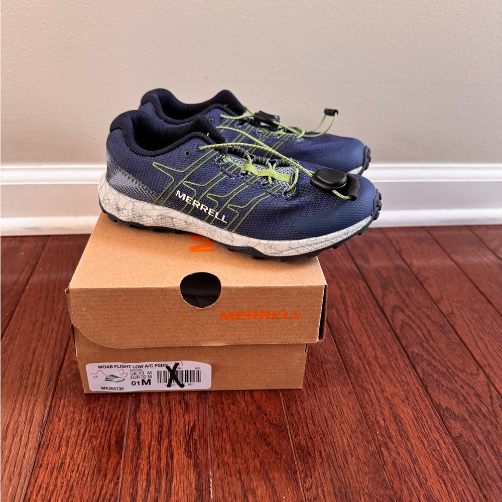 Merrell Blue and Green Athletic Shoes